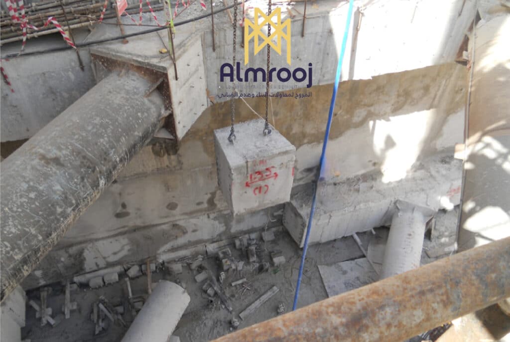 Licensed villa demolition contractor clearing a residential plot in Dubai
