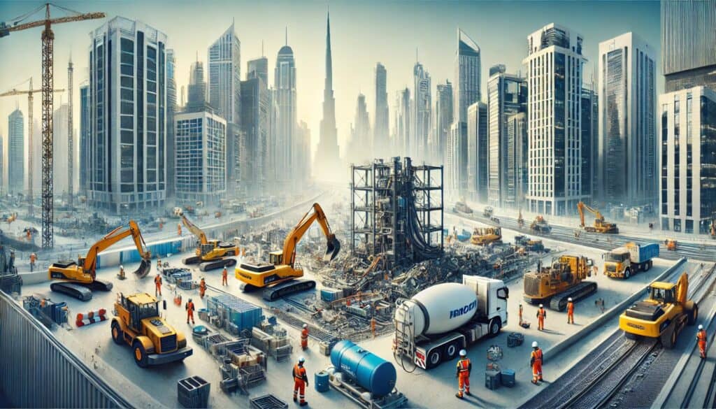 Demolition Company Dubai - Al Mrooj Site Work