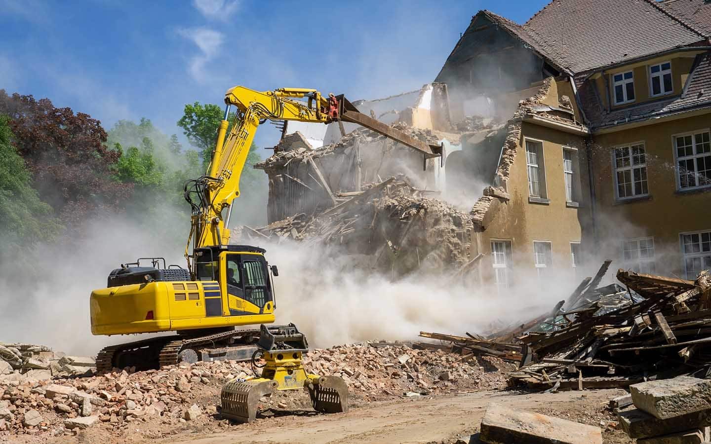 Villa demolition Dubai by Al Mrooj — licensed contractors since 2007